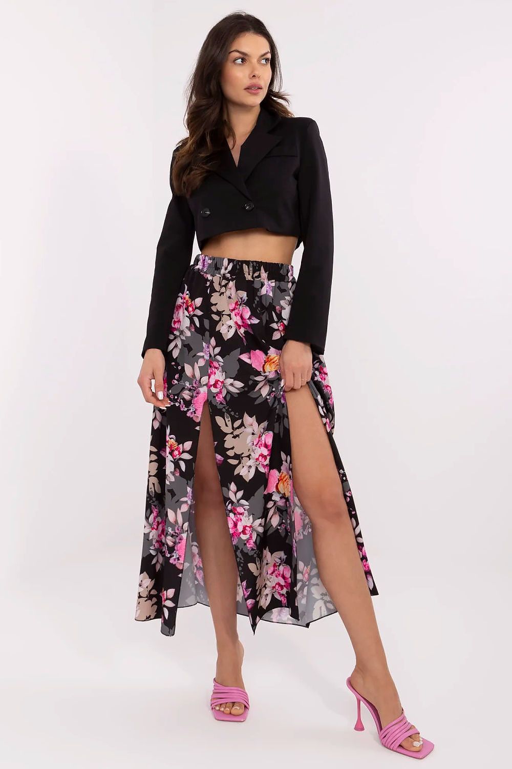 Long skirt model 211432 Italy Moda